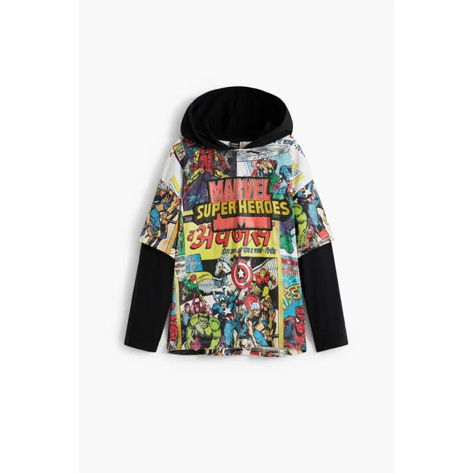 Junior Hoodie Desigual Marvel Magazine