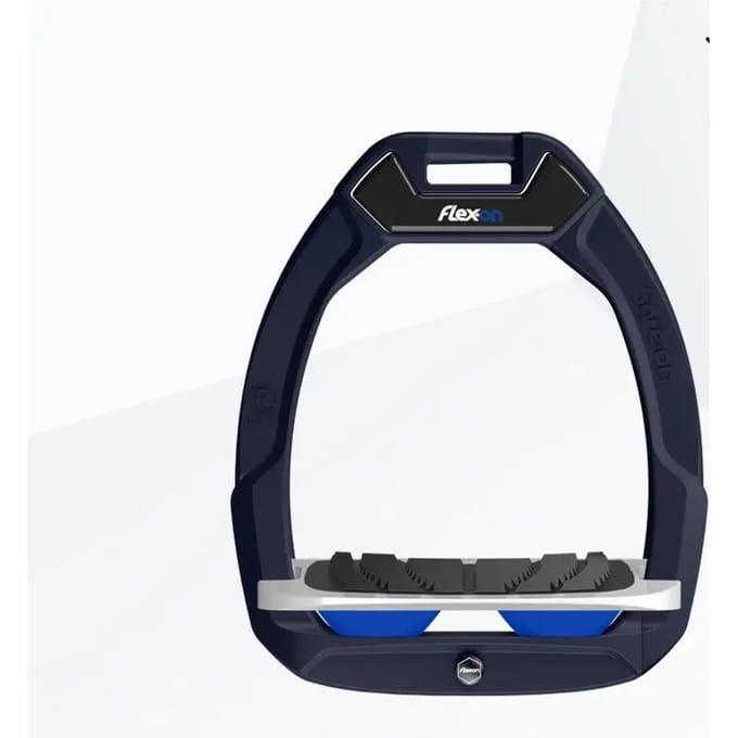 Veiligheidsspanners voor de paardensport Hellend Grip Blauw/Grijs/Blauw Flex-On Safe-On