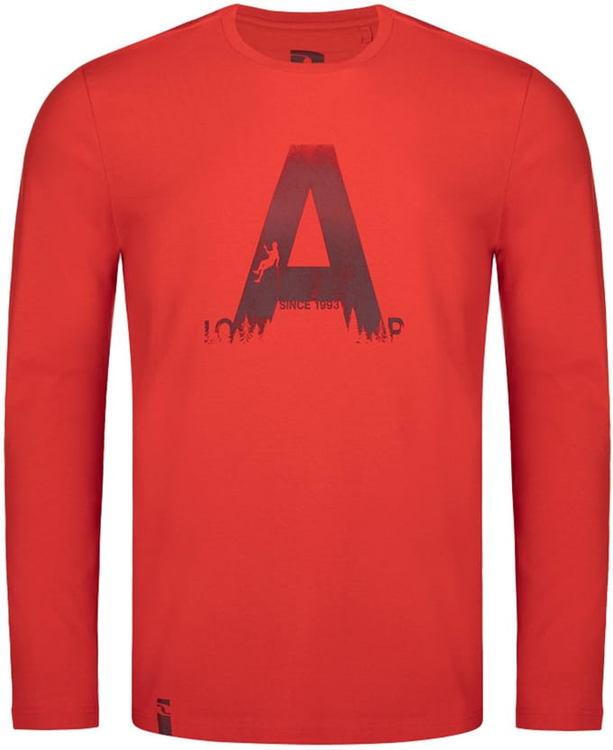 Heren T-shirt Loap Aldoss Rood - M