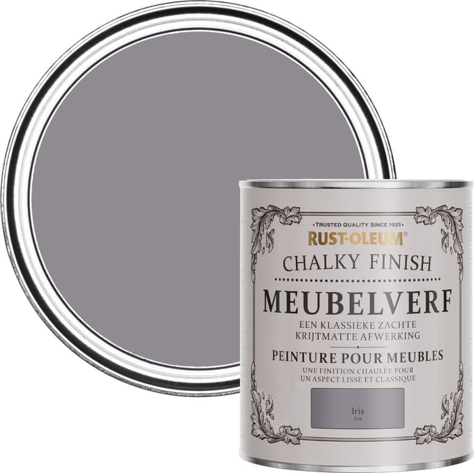 Rust-Oleum Paars Chalky Finish Meubelverf - Iris 750ml