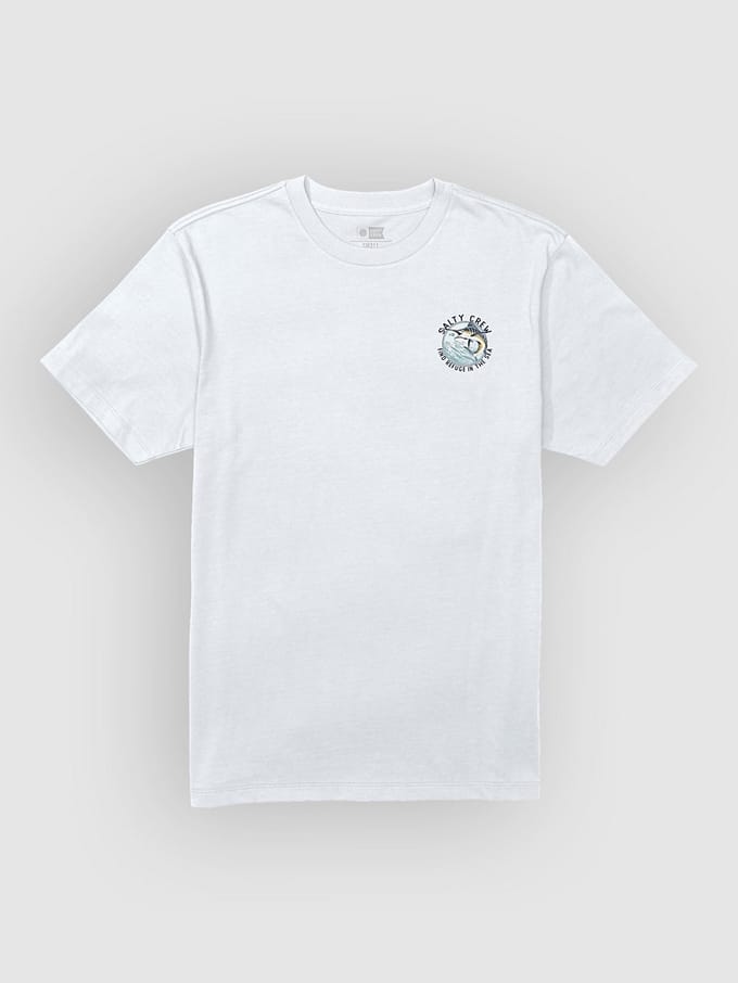 Salty Crew Schooled T-Shirt wit