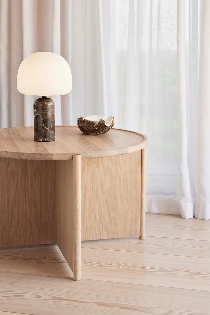 Northern Kin Tafellamp H33 Bruin Marmer
