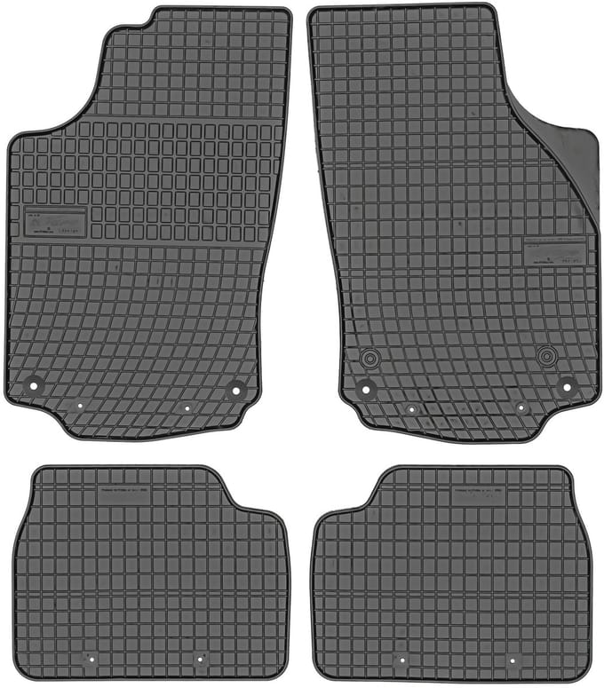 Frogum Max-Dywanik - Opel Corsa C 5-persoons - 2000-2006 - Met Bevestigingen - Zwart