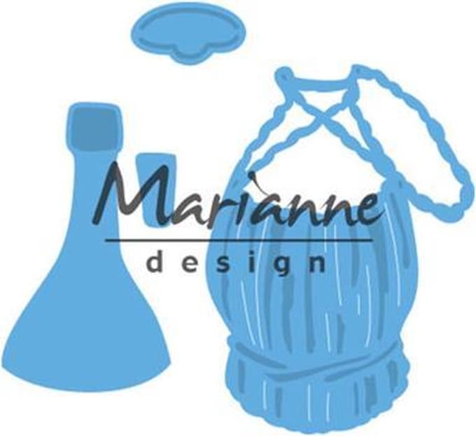 Marianne Design Creatables - LR0479 Tiny's Italiaanse wijnfles