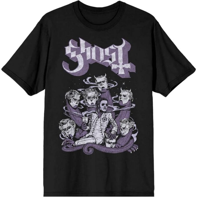Ghost T-shirt - Tentacle Throne - S tot 3XL - voor Mannen - zwart
