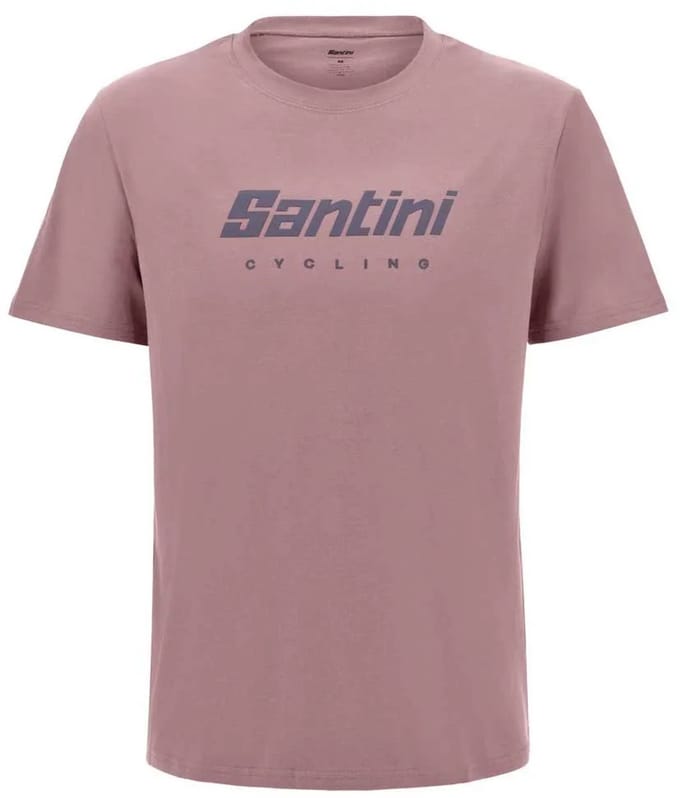 Santini T-shirt Met Korte Mouwen Roze XL