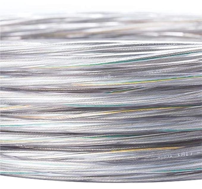 Transparante 3-aderige Stroomkabel 3x0,75 mm² - 5 Meter