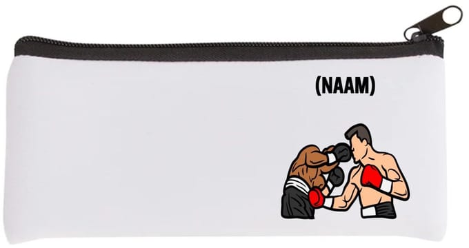 Akyol - boksen met eigen naam Etui - Sport - bokser - vechtsport - 20 bij 9 cm
