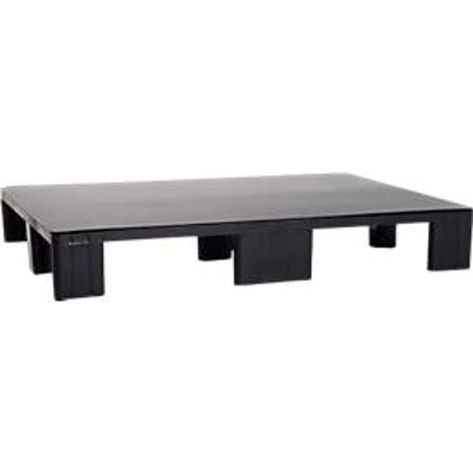 Displaypallet, van PE-recyclebaar materiaal, 600 x 800 mm, 5 stuks