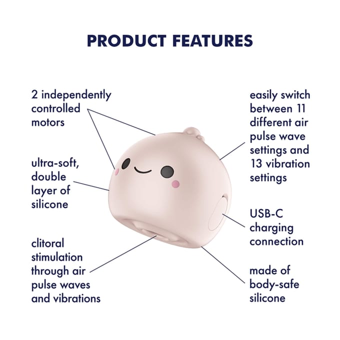 Satisfyer - Mochi - Luchtdruk Vibrator - Beige