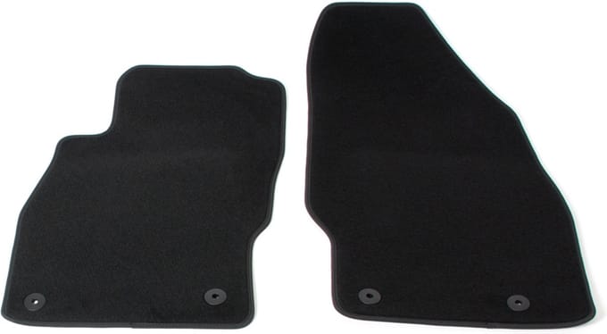 Automatten voor Opel Corsa D (2006-2014) - 2-delig - Velours