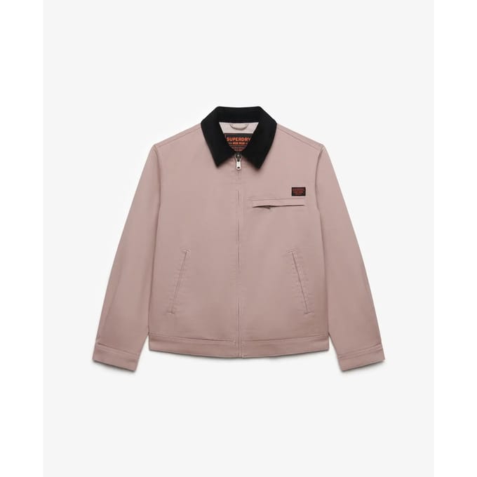 Damesjas met fluwelen kraag Superdry Ranch