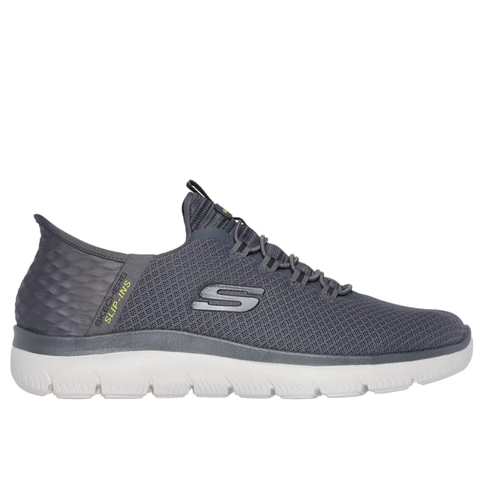 Skechers Slip-Ins Summits - High Range 232457-CHAR, Mannen, Grijs, Sneakers, maat: 45,5