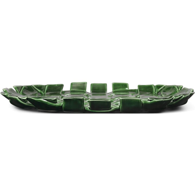 Ferm Living Plait dienblad - emerald green
