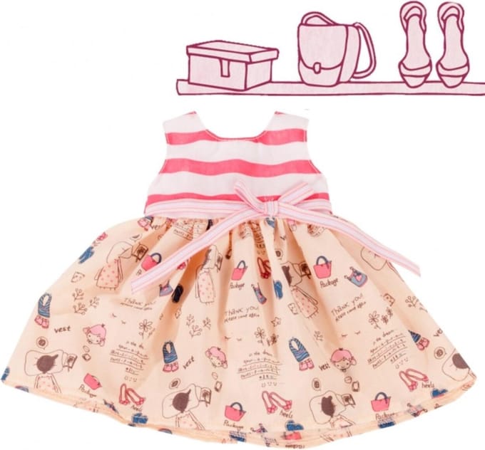 Kledingset Zomerjurk Wonderland XL