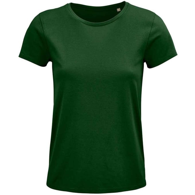 SOLS Dames/Dames Kruisvaarder T-Shirt (Fles groen)