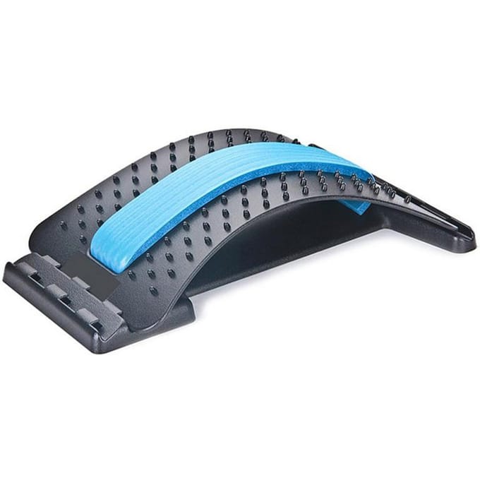 Rugsteun Houdingcorrector Lumbale stretchingcorrector Halswervel Stretching Massager black