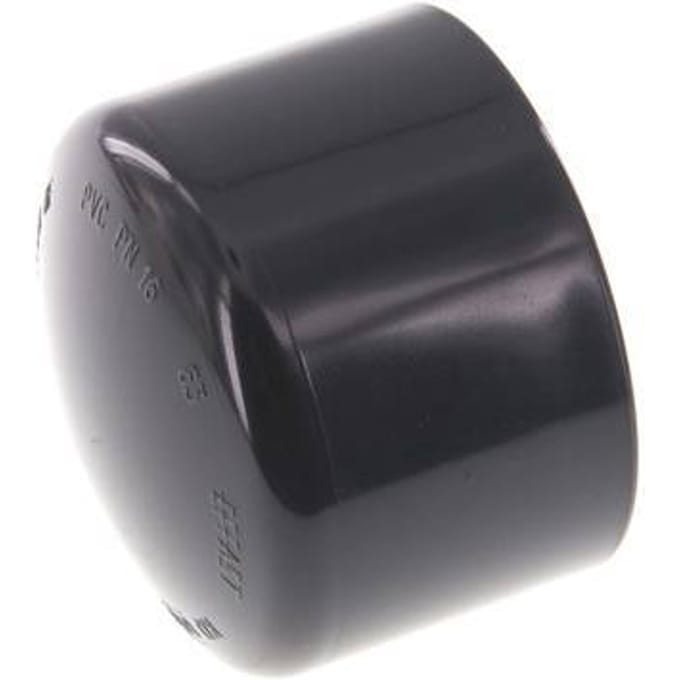 PVC Eindkap 63x75mm [2 Stuks]