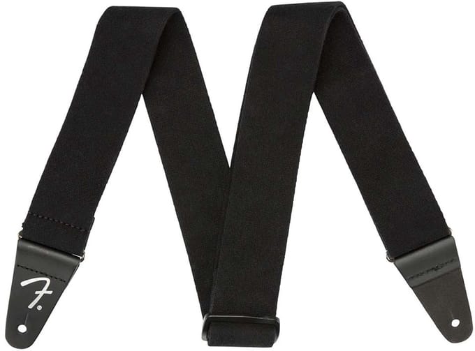 Fender SuperSoft Gitaarband Zwart 0990642006