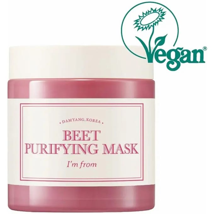 I'M FROM Beet Purifying Mask – Reinigend afwasbaar gezichtsmasker met rode bietenextract 110