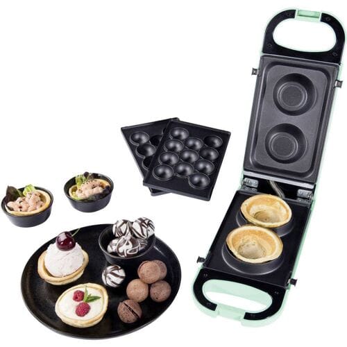 Trisa Retro Line Cakepop maker Met verwisselbare platen Mint