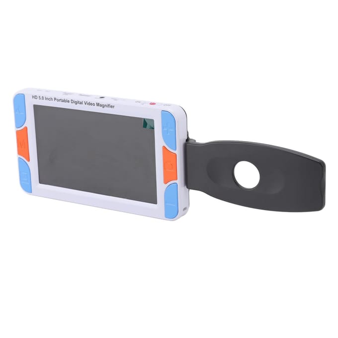 Draagbare Digitale Vergrootglas 5-inch Kleuren LCD 800x480 3x tot 48x Dubbele Camera Schermvergrendeling Elektronisch EU Plug