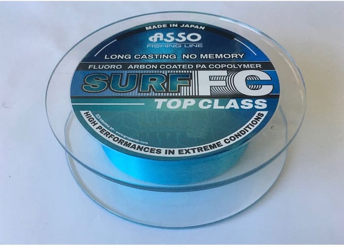 Asso Surf 1000 M Monofilament Blauw 2 Lbs