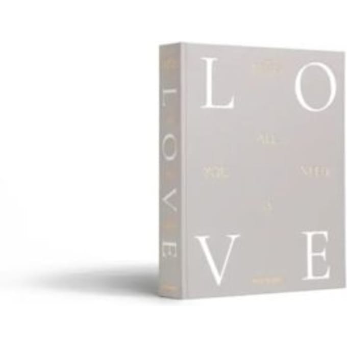 Printworks Wedding Album - All You Need is Love