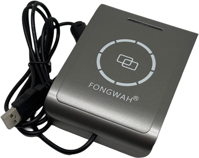 Krachtige UHF RFID Reader/Writer Desktop tot 1 Meter - USB Connectiviteit