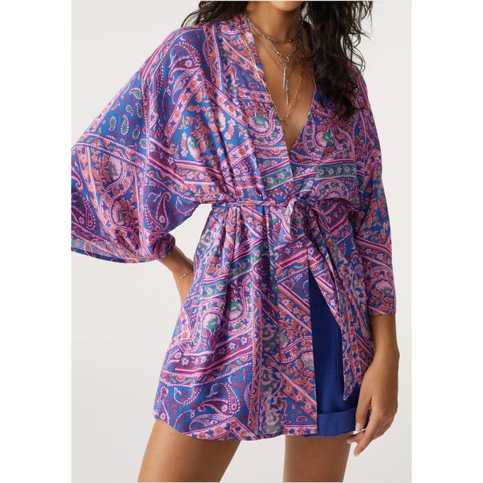 BA&SH Kimono False Bleu Taglia: M | Vestiti Outlet | Donna