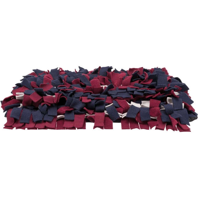 Trixie Activity - Snuffelmat voor Honden - Blauw Rood Wit - 50 x 34 cm