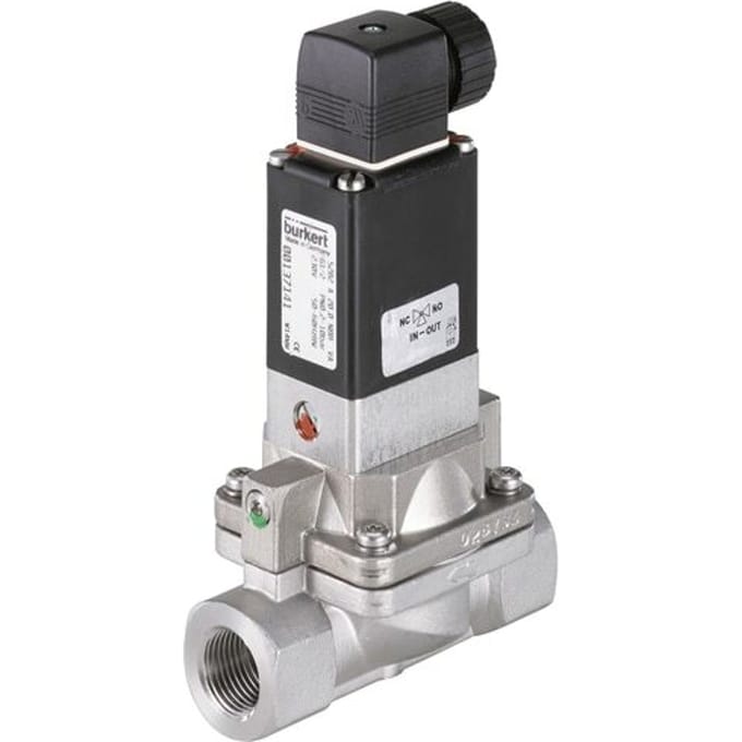 Magneetventiel G1/2'' NO RVS NBR 0.2-10bar/3-145psi 24VDC Anti-Waterslag 5282 20014890
