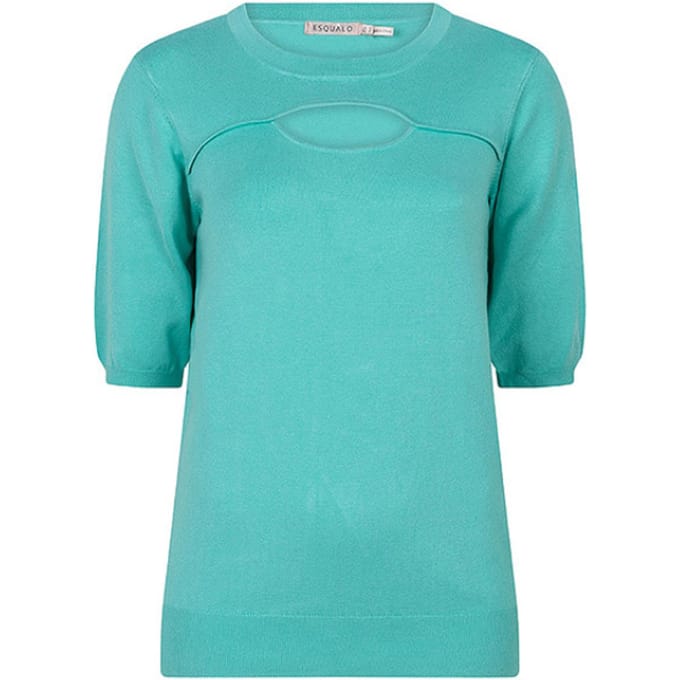 Esqualo sweater SP24-07005 - Pool Blue