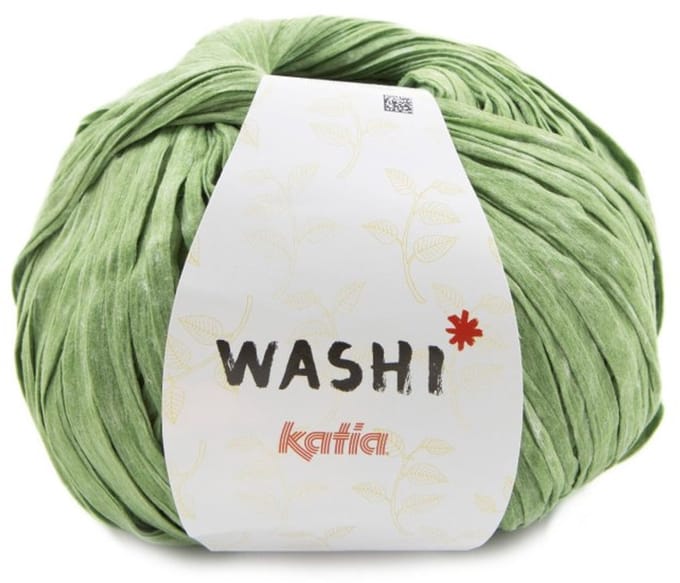 Katia Washi - 141 saliegroen - Lintgaren