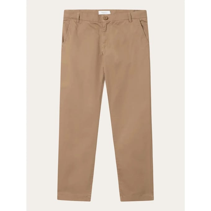 Slim-fit chino broek KnowledgeCotton Apparel Luca