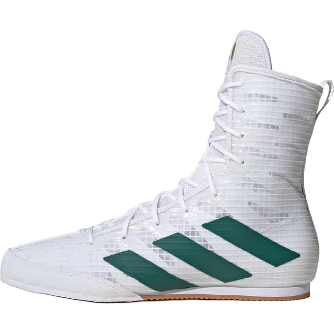 Adidas Box Hog 4 - Boksschoenen - Wit / Groen (Beschikbaar in verschillende maten)