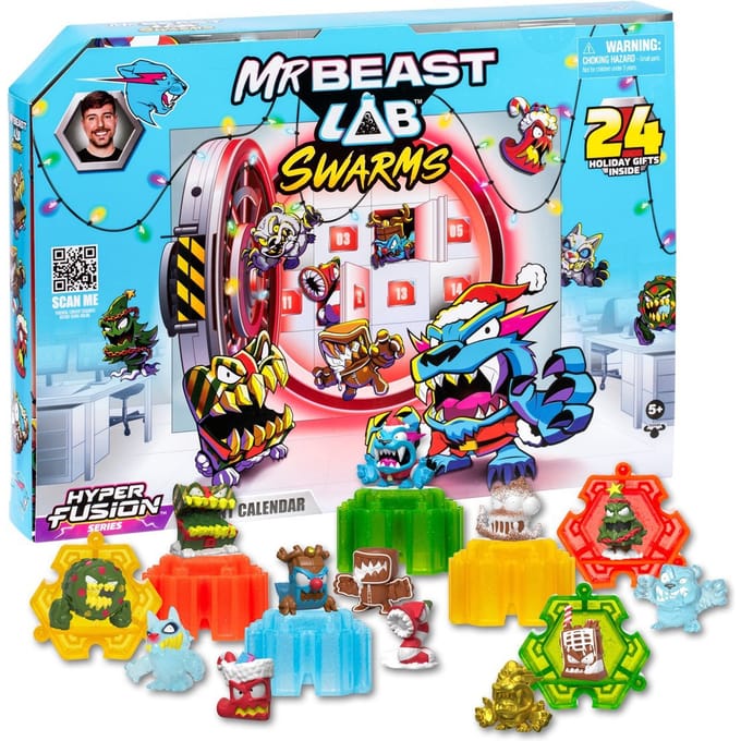 MrBeast Lab Swarms - Hyper Fusion serie - Swarms Adventskalender