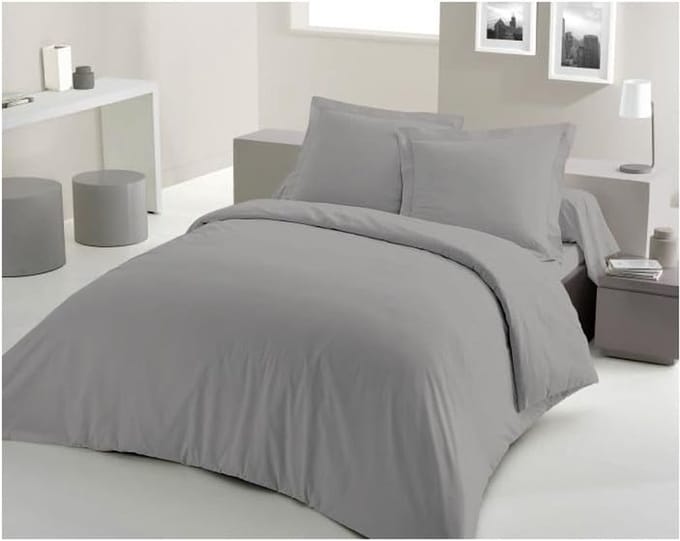 Noorse hoes Lovely Home Lichtgrijs 240 x 260 cm