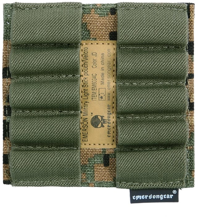 Emerson Lightstick Pouch Velcro digital WDL camo