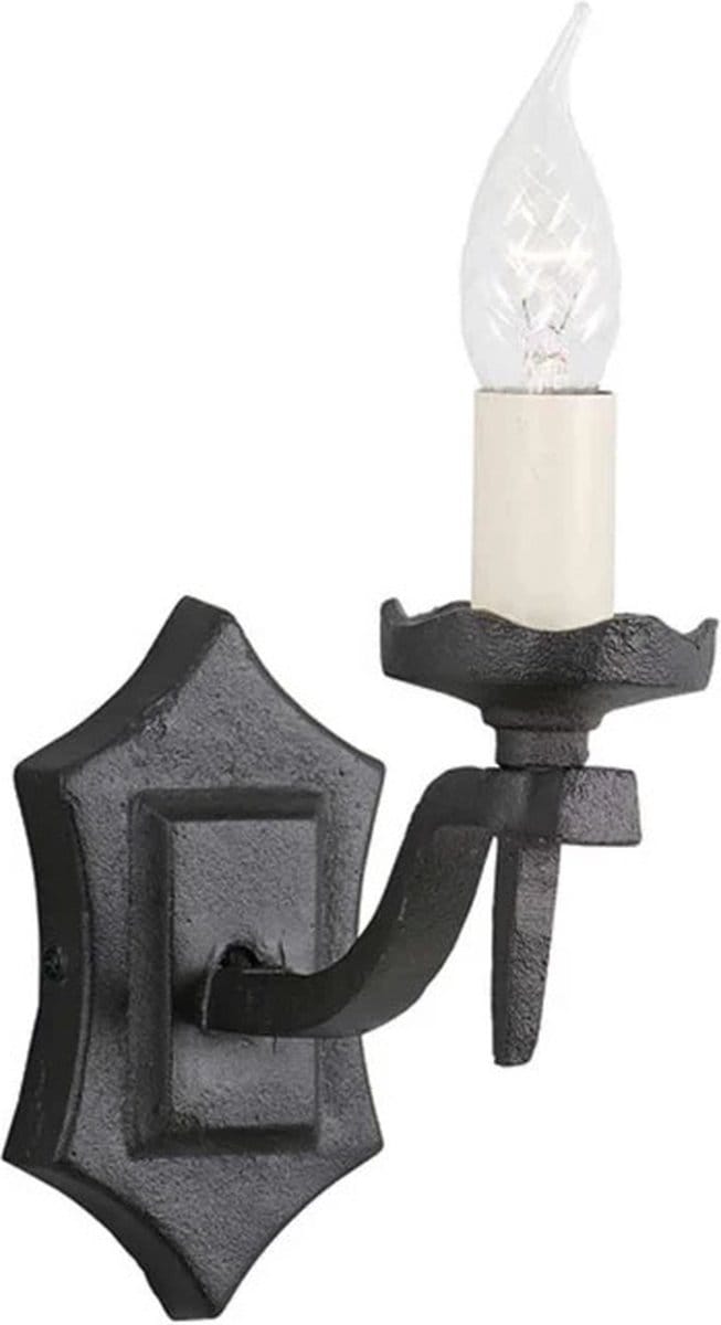 Elstead Lighting LED Wandlamp Rectory | 1X E14 Max 60W | Black