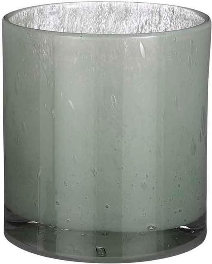 Mica Decorations Estelle Vaas - H18 x Ø17 cm - Glas - Lichtgroen