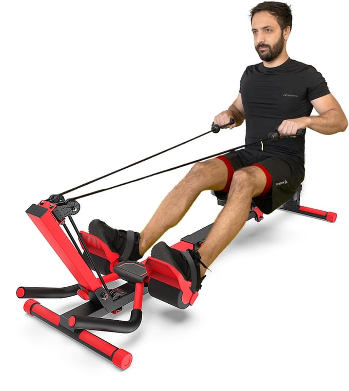 Relax Vital – AbRowing Roeimachine & Buikspiertrainer - Roeitrainer inklapbaar