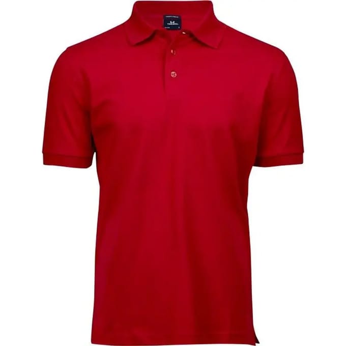 Tee Jays - Luxury Stretch Polo - Red maat L