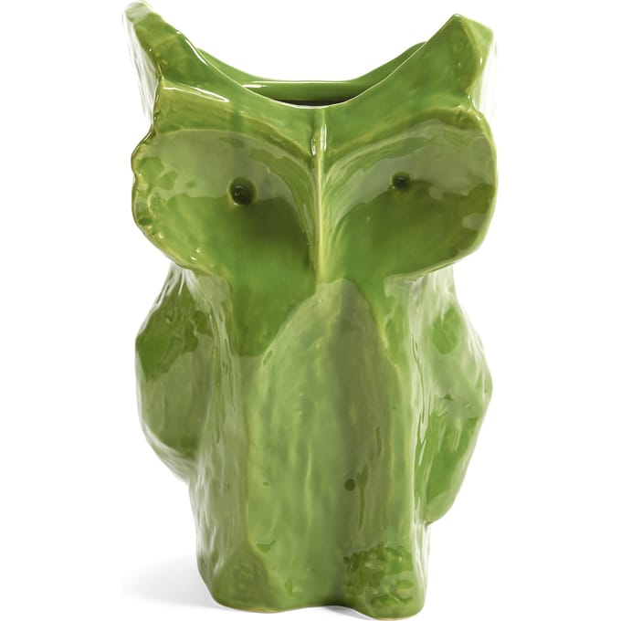 Serax Uil na middernacht vaas - green - L