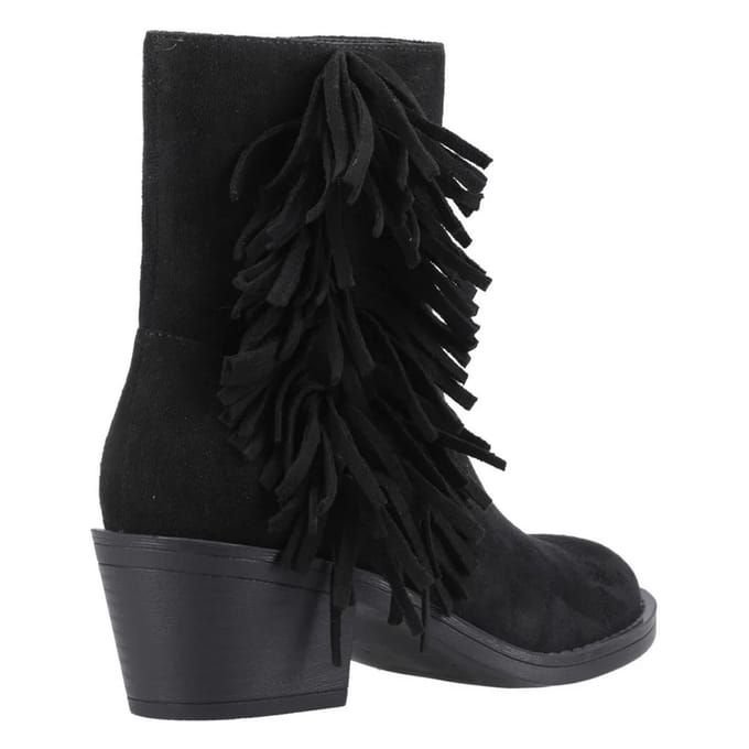 Rocket Dog Dames/Dames Yankee Tassel Cowboylaarzen (Zwart)