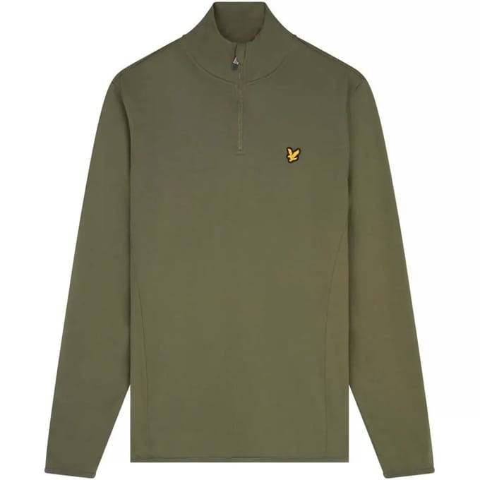 Sweatshirt 1/4 rits Lyle & Scott Tech Midlayer