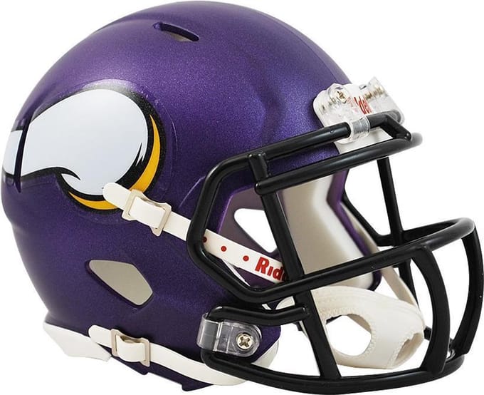 Riddell Speed Mini Helmet Club Vikings voor Sport Fanzone