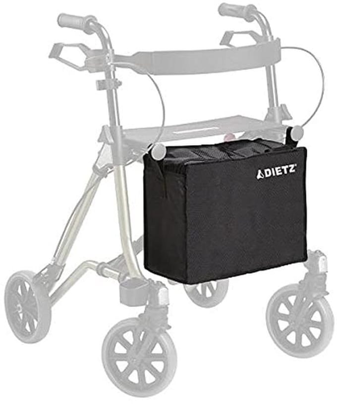 Rollator Tas voor Taima S GT/Taima XC - Zwart - 1 Stuk