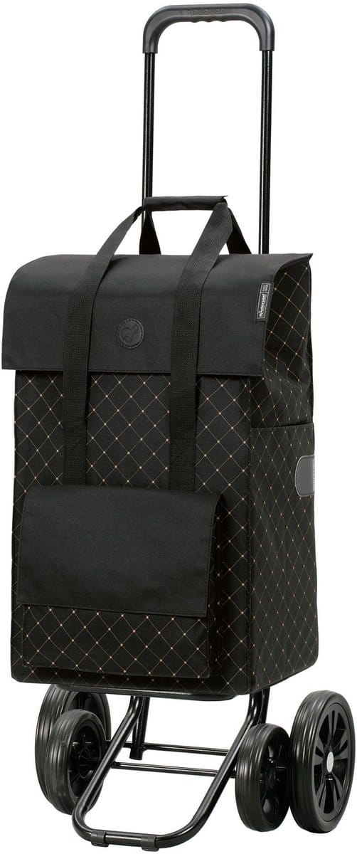 Andersen Shopper Quattro Shopper Lisa Winkelwagen 59 cm - 45 L - schwarz