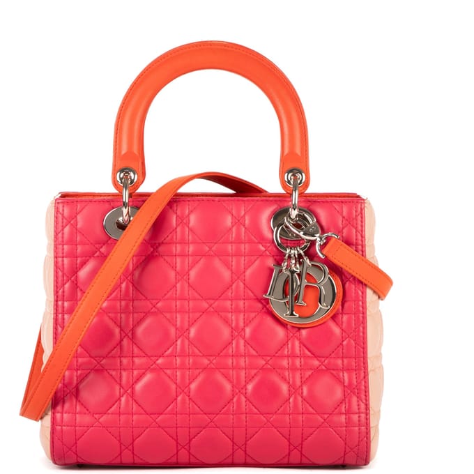 Lady Dior Zip Medium Schoudertas